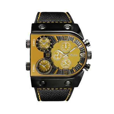 Men's Double Display Quartz Wristwatch