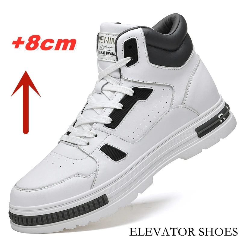 Casual Men Sneakers Height Increase