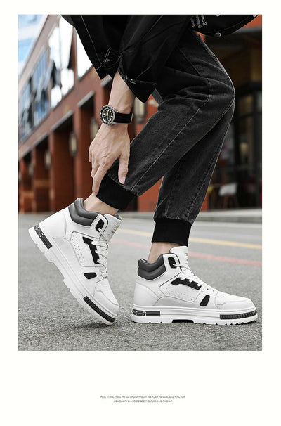 Casual Men Sneakers Height Increase