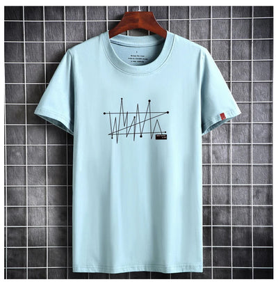 Mens T Shirts Casual Short Sleeve