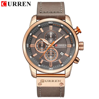 Top Brand Luxury Chronograph Quartz Watch Men Sports Watches Military Army Male Wrist Watch Clock CURREN relogio masculino