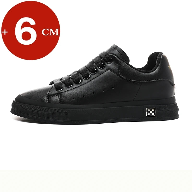 Casual Lift Sneakers Men Elevator Shoes