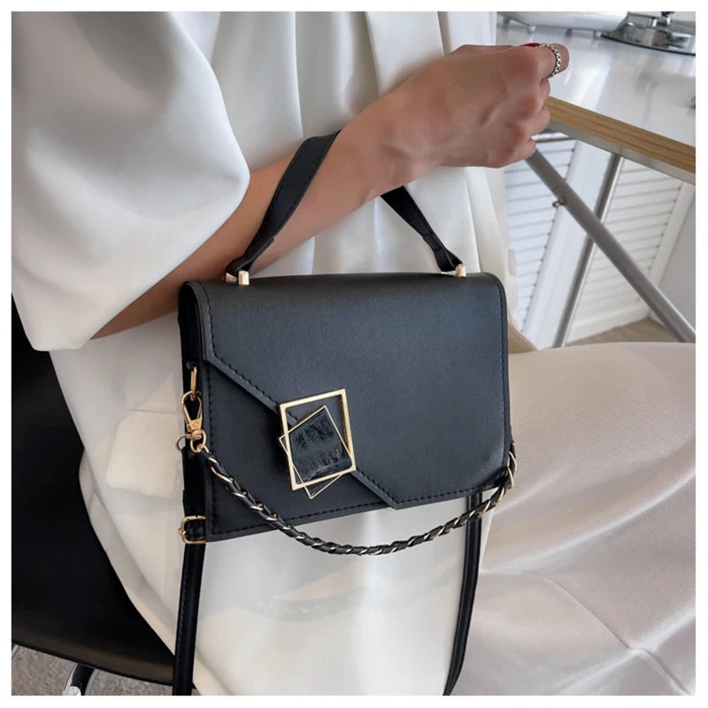 Women's Handbag Luxury Designer Retro Armpit Shoulder Bag Chain Messenger Flap Girl Fashion Crossbody Rhombus Small Square Bags