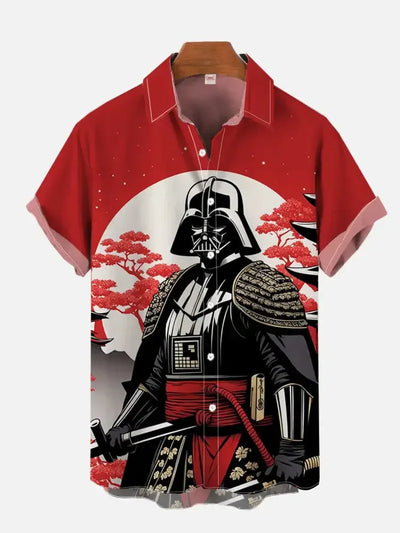 Casual Starwars- Summer Shirts Men Women Hawaiian Short Sleeve Shirt Casual Boys Clothes Girls Teen Shirts Fashion Tshirt Man