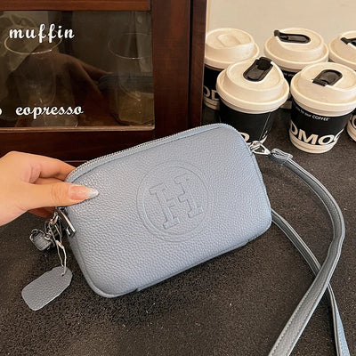 Luxury Genuine Cow Leather Women’s Crossbody Shoulder Bag