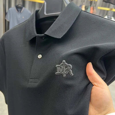 100% cotton high-end breathable short sleeve POLO shirt men 2024summer luxury brand embroidery Paul T-shirt fashion men's wear