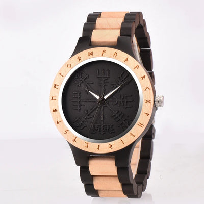 BOBO BIRD Watch Men Wooden Wristwatch Fashion Retro Ebony Timepiece Japanese Quartz Movement Clock Customize Great Gift Box OEM