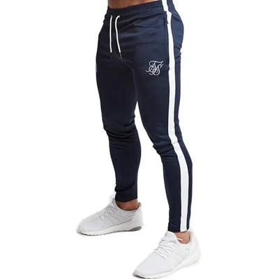 Sik Silk Men's Pants Fitness Skinny Trousers Spring Elastic Bodybuilding Pant Workout Track Bottom Pants Men Joggers Sweatpants