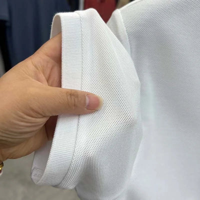 100% cotton high-end breathable short sleeve POLO shirt men 2024summer luxury brand embroidery Paul T-shirt fashion men's wear