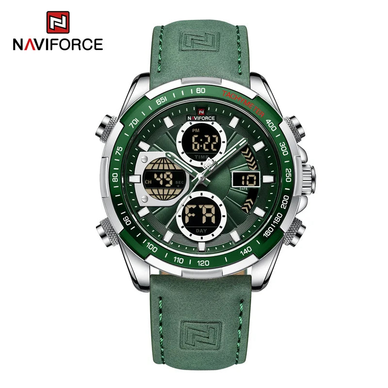 NAVIFORCE Fashion Military Watches for Men Luxury Original Digital Sport Chronograph Waterproof Quartz WristWatch Free Shiping