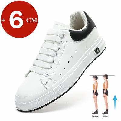 Casual Lift Sneakers Men Elevator Shoes