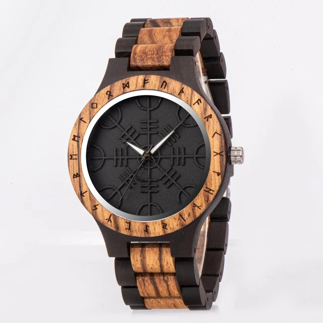 BOBO BIRD Watch Men Wooden Wristwatch Fashion Retro Ebony Timepiece Japanese Quartz Movement Clock Customize Great Gift Box OEM