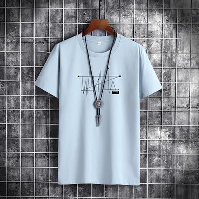 Mens T Shirts Casual Short Sleeve