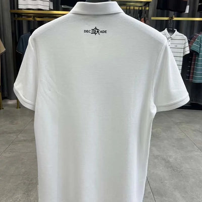 100% cotton high-end breathable short sleeve POLO shirt men 2024summer luxury brand embroidery Paul T-shirt fashion men's wear