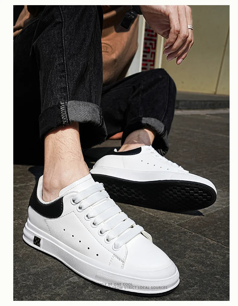 Casual Lift Sneakers Men Elevator Shoes