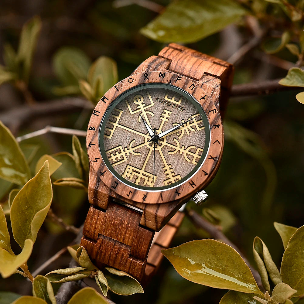 BOBO BIRD Watch Men Wooden Wristwatch Fashion Retro Ebony Timepiece Japanese Quartz Movement Clock Customize Great Gift Box OEM