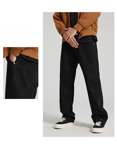 Straight Loose Jeans For Men