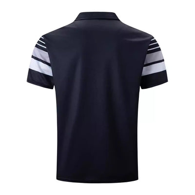 Business Striped Versatile T-shirt Men