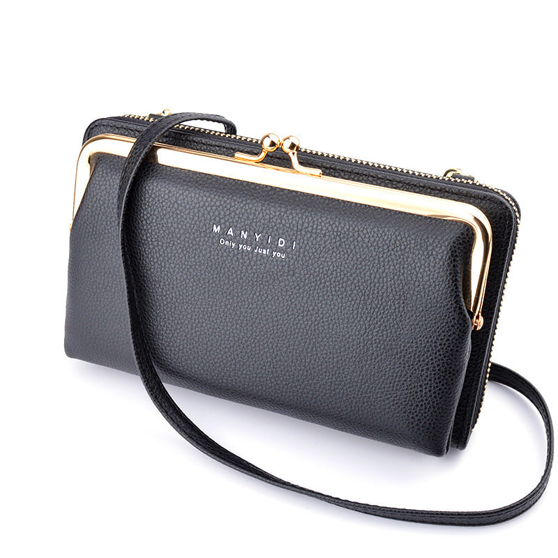 Lock Crossbody Bag – Women’s Shoulder Bag, Clutch, and Mobile Phone Handbag