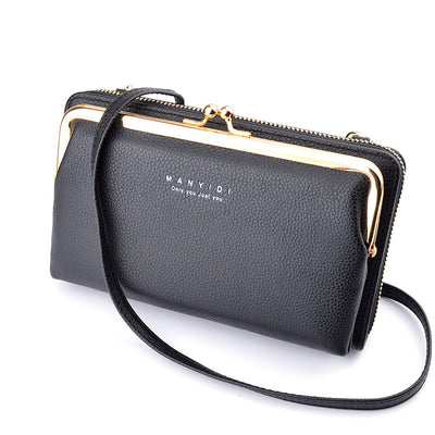 Lock Crossbody Bag – Women’s Shoulder Bag, Clutch, and Mobile Phone Handbag