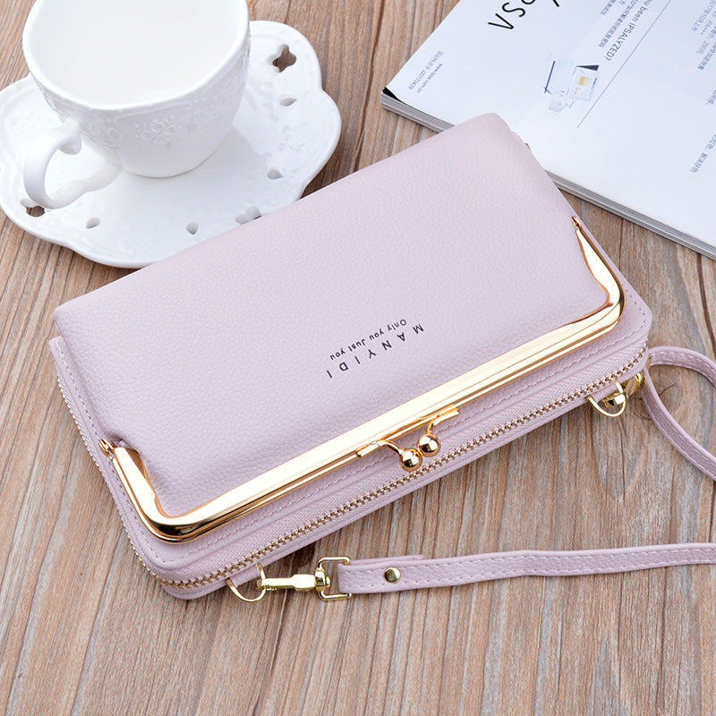 Lock Crossbody Bag – Women’s Shoulder Bag, Clutch, and Mobile Phone Handbag