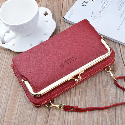 Lock Crossbody Bag – Women’s Shoulder Bag, Clutch, and Mobile Phone Handbag